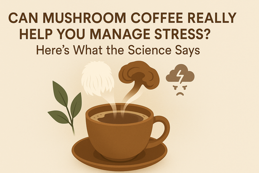 Can Mushroom Coffee Really Help You Manage Stress? Here’s What the Science Says