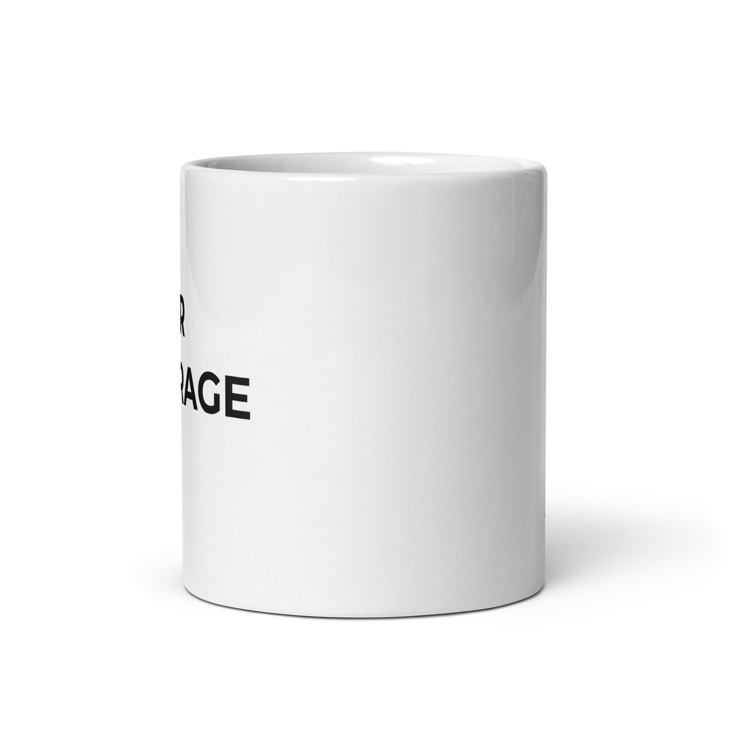Not Your Average Joe - 11 oz White Mushroom Coffee Mug