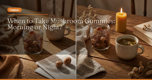 When to Take Mushroom Gummies: Morning or Night? Optimize Your Routine