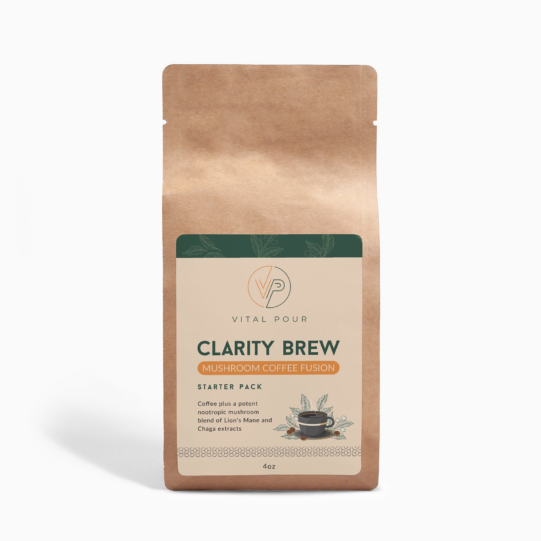 Clarity Brew Mushroom Coffee - Starter Pack
