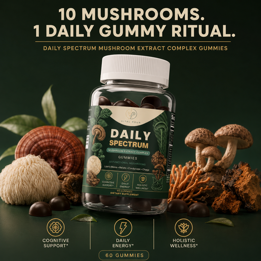 Daily Spectrum Mushroom Gummies - 60 ct