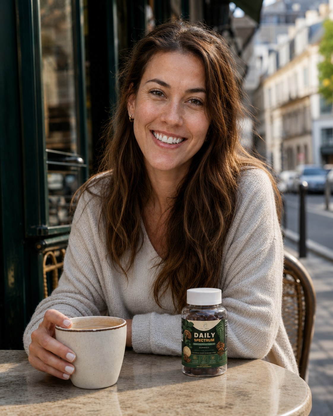 Elena R. with Daily Spectrum mushroom gummies